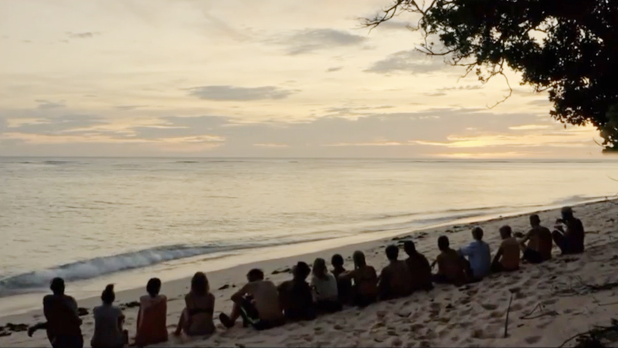 De laatste 18 deelnemers Million Dollar Island - West Nalaut/Dao Island, Filipijnen