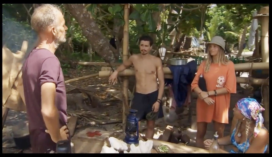 Million Dollar Island - Remy en Ryeau gaan langs bij alle kampen om te vragen wie er wil spelen - West Nalaut Island