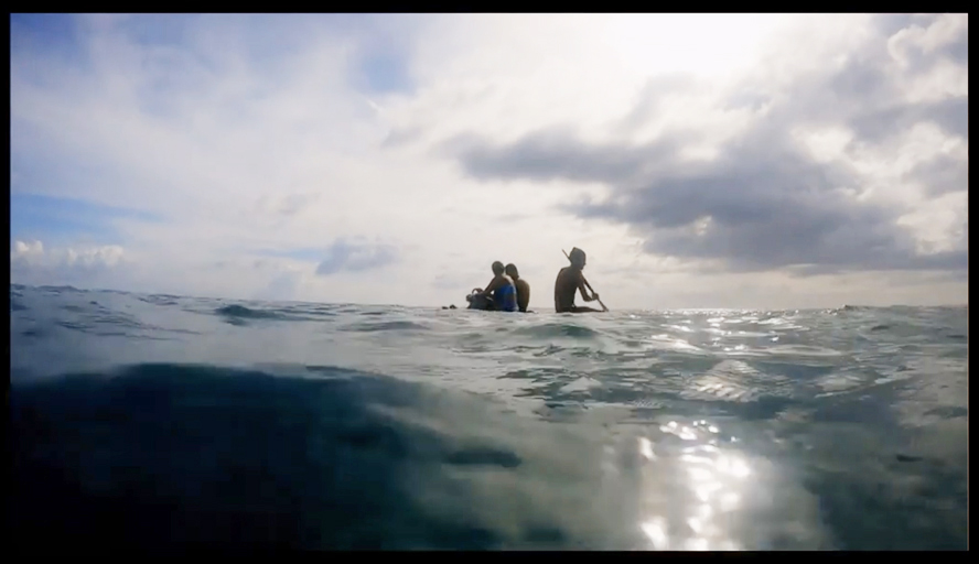 Million Dollar Island - Daisy, Fons en Mitch op open zee - West Nalaut Island