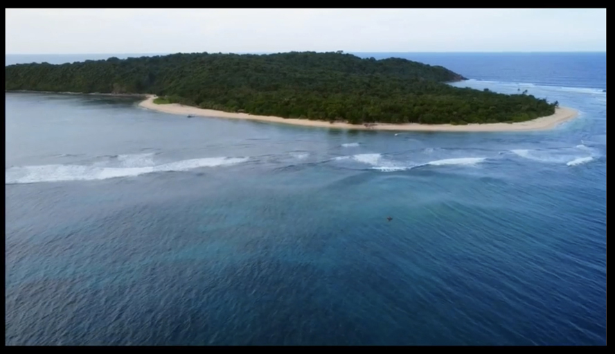 Million Dollar Island - Daisy, Fons en Mitch op open zee - West Nalaut Island